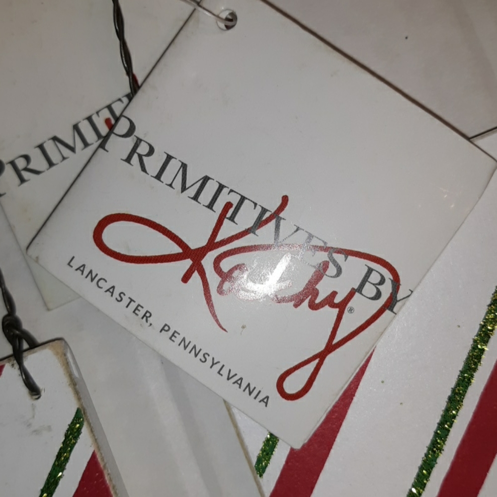NWT Lot of 3 Primitives By Kathy wood Ornaments - Picture 14 of 15